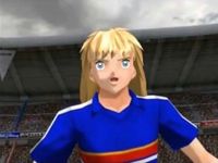 une photo d'Ã©cran de Captain Tsubasa sur Sony Playstation 2